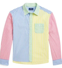 Polo Ralph Lauren Skjorte - Fun - Multifarvet m. Striber
