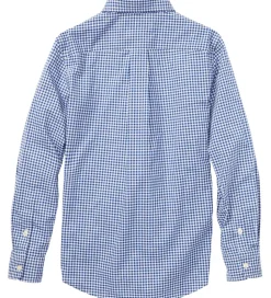 Polo Ralph Lauren Skjorte - Core Replen - Blå/Hvidternet