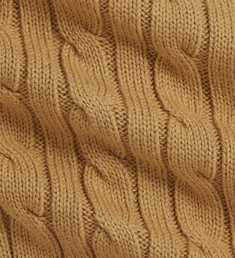 Polo Ralph Lauren Sæt - Cardigan/Bukser - Strik - Classic Camel