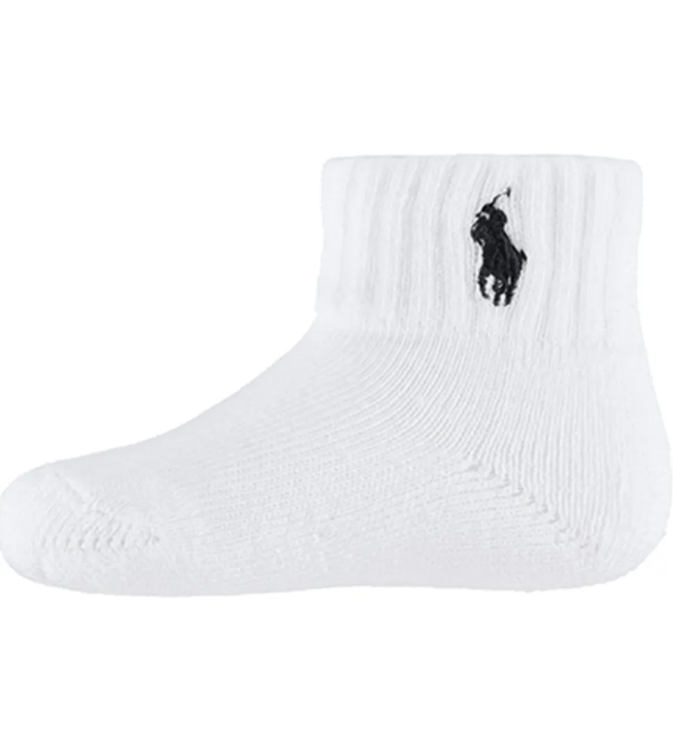 Polo Ralph Lauren Strømper - 6-pak - Classic - Hvid m. Navy