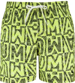 Puma Badeshorts - Lemon/Sort