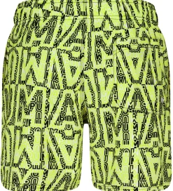 Puma Badeshorts - Lemon/Sort