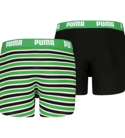 Puma Boxershorts - Everyday - 2-pak - Grøn/Sort