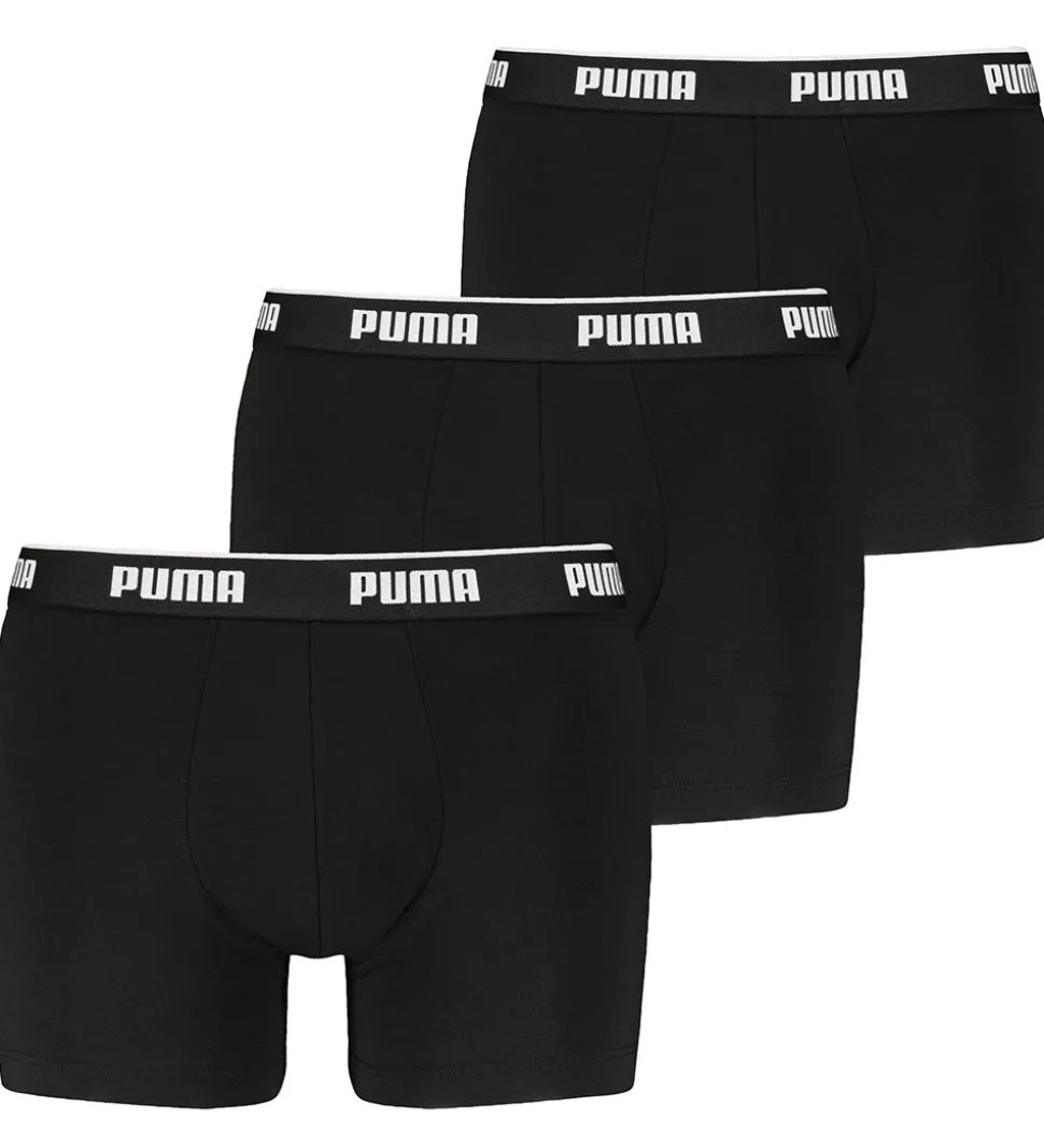 Puma Boxershorts - 3-pak - Comfort Stretch - Men - Sort