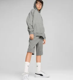 Puma Hættetrøje - ESS Small No. 1 Logo - Grå