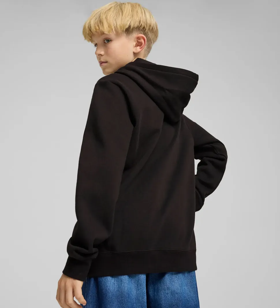 Puma Hættetrøje - Sort m. Hvid