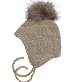 Racing Kids Hue - Uld/Bomuld - Havre m. Kvast