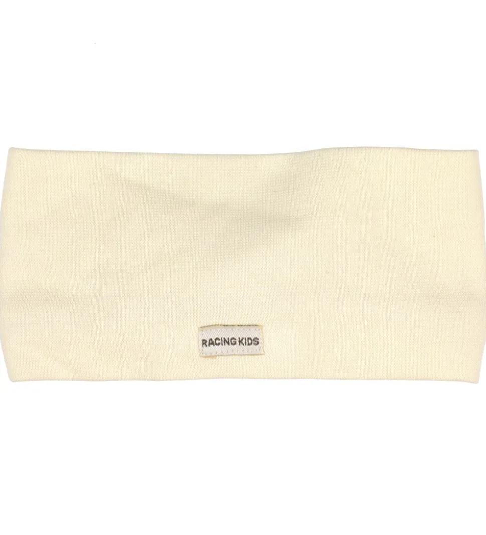 Racing Kids Pandebånd - Creme m. Sløjfe