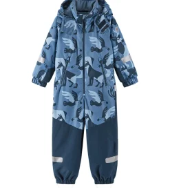 Reima Flyverdragt - Kurikka - Blue Ocean m. Print