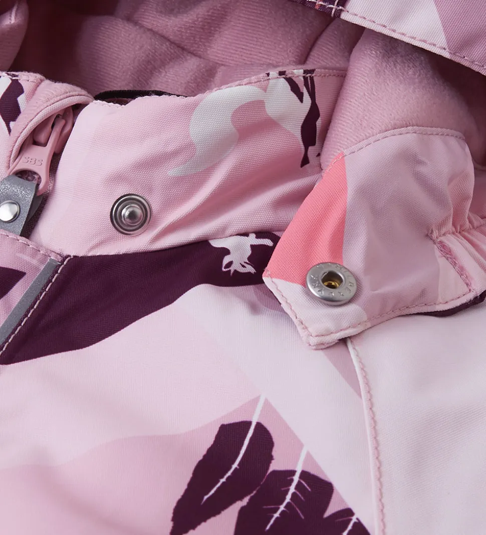 Reima Flyverdragt - Puhuri - Grey Pink m. Print
