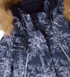 Reima Vinterjakke - Silda - Navy/Lilla