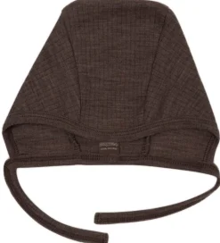 Smallstuff Babyhjelm - Uld - Brun