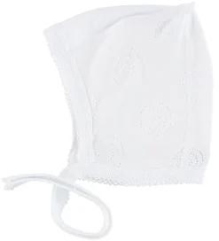 Smallstuff hjelm - Hvid m. Hulmønster