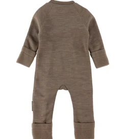 Smallstuff Køredragt m. Lynlåse - Uld - Nature