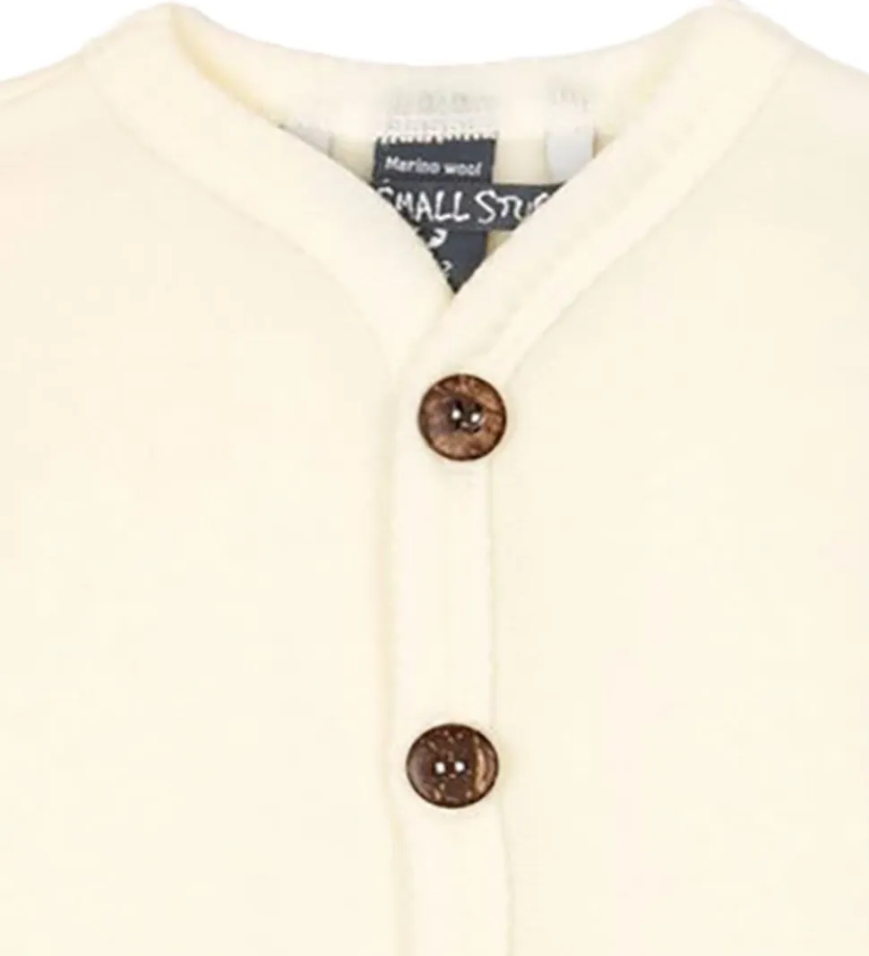 Smallstuff Vest - Uld - Off White