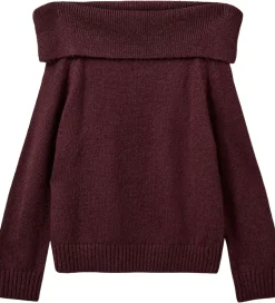 Sofie Schnoor Bluse - Strik - Sawasy - Plum