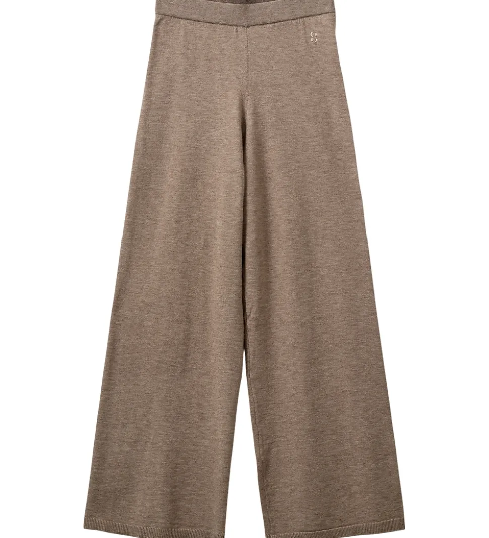 Sofie Schnoor Bukser - Uld - Strik - Vulasy - Deer Melange