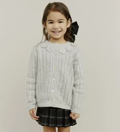 Sofie Schnoor Cardigan - Strik - Hennysb - Grey Melange m. Hulmø