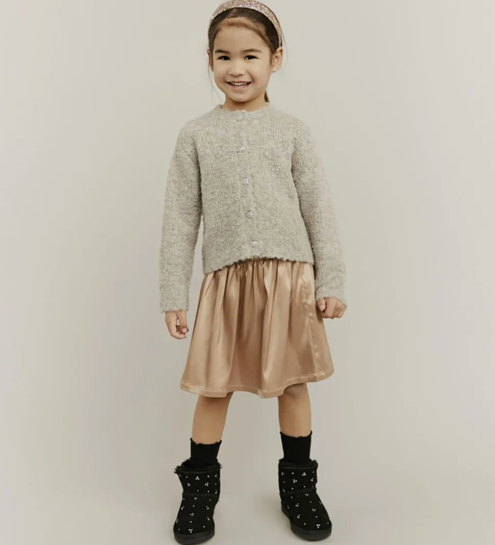 Sofie Schnoor Cardigan - Strik - KyraSK - Deer Melange