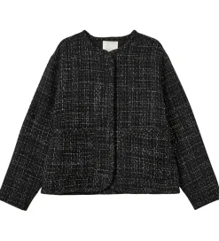 Sofie Schnoor Jakke - Hollysy - Sort m. Glimmertern