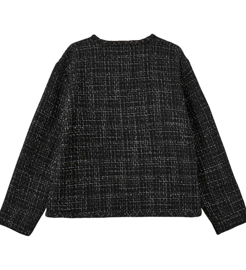 Sofie Schnoor Jakke - Hollysy - Sort m. Glimmertern