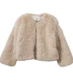 Sofie Schnoor Jakke - Imiteret Pels - FullaSY - Light Grey