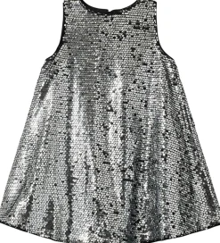 Sofie Schnoor Kjole - SallySK - Silver m. Pailletter