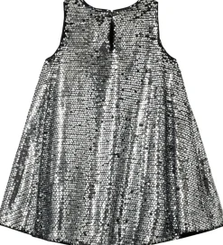 Sofie Schnoor Kjole - SallySK - Silver m. Pailletter