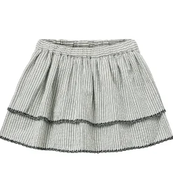 Sofie Schnoor Nederdel - Black Thin Stripe