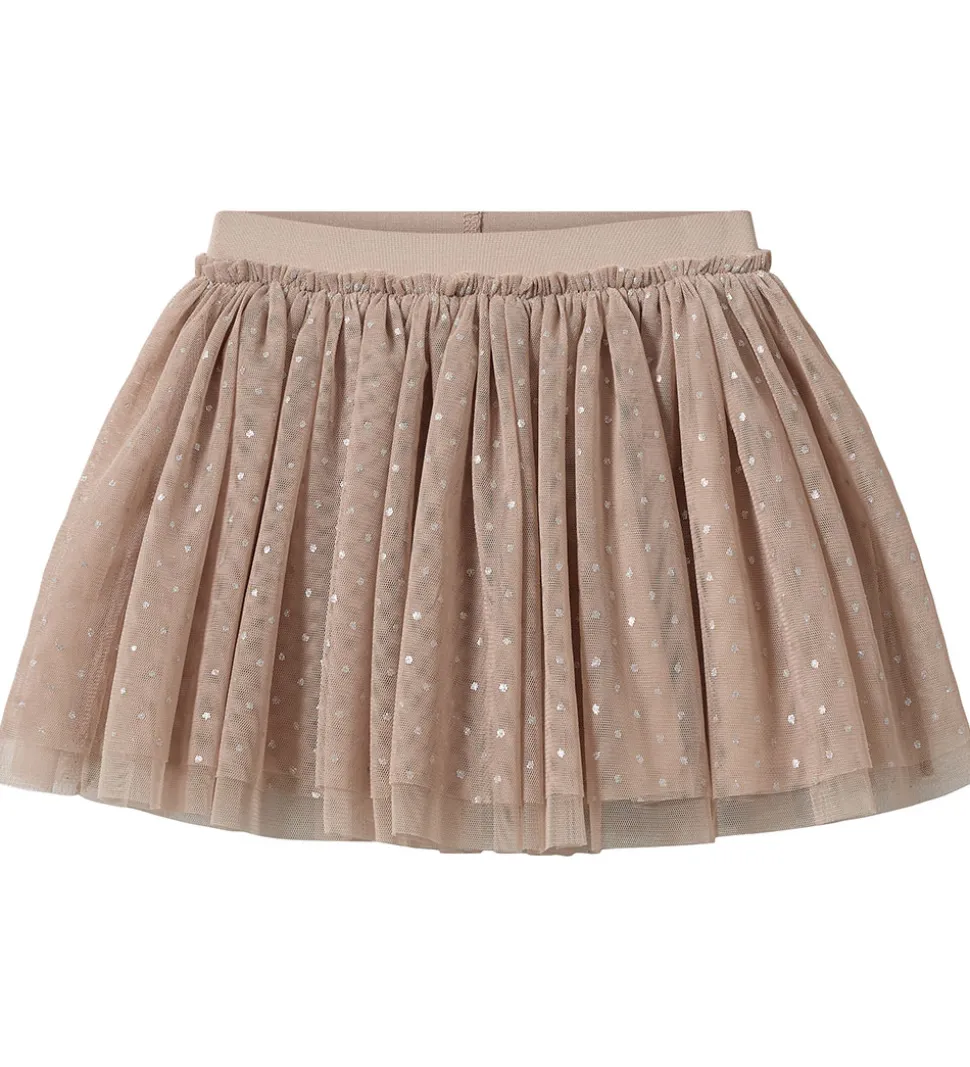 Sofie Schnoor Nederdel - Tyl - Siggysk - Old Rose m. Prikker