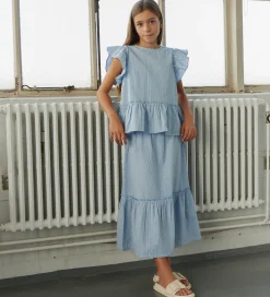 Sofie Schnoor Nederdel - Vivisy - Light Blue Stripe