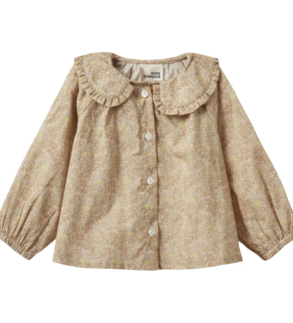 Sofie Schnoor Skjorte - Ingasb - Rosa/Gul