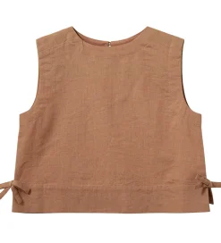 Sofie Schnoor Top - Bomuld/Hør - Ezmask - Rose Brown