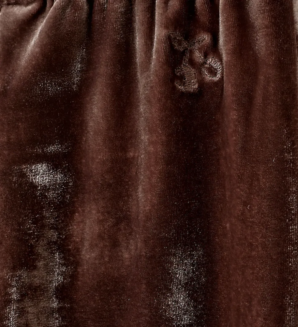 Sofie Schnoor Velourbukser - Carlinasb - Soft Brown