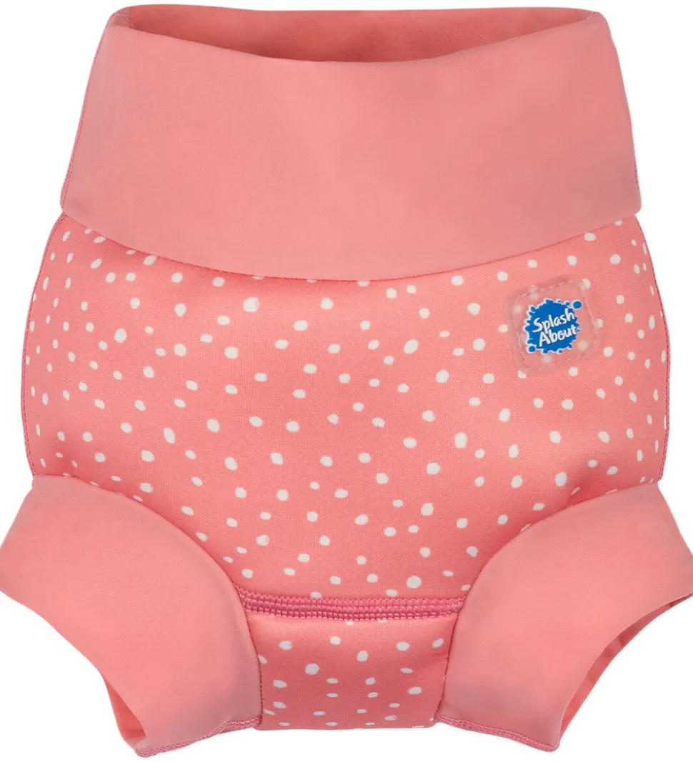 Splash About Blebadebukser - Happy Nappy - Pink Dotty
