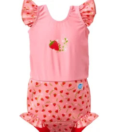 Splash About Blebadedragt - Happy Nappy Costume - Strawberry Fie