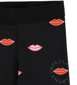 Stella McCartney Kids Leggings - Sort m. Læber