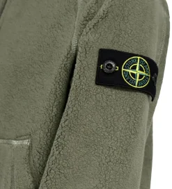 Stone Island Fleecejakke - Military Green