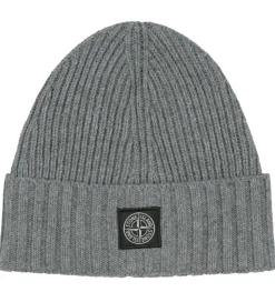 Stone Island Hue - Uld/Viskose - Mørkegråmeleret