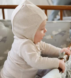 That's Mine Babyhjelm - Canna - Rib - Light Brown Melange