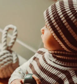 That's Mine Halsedisse - Strik - Rib - Ivan - Brown Stripe