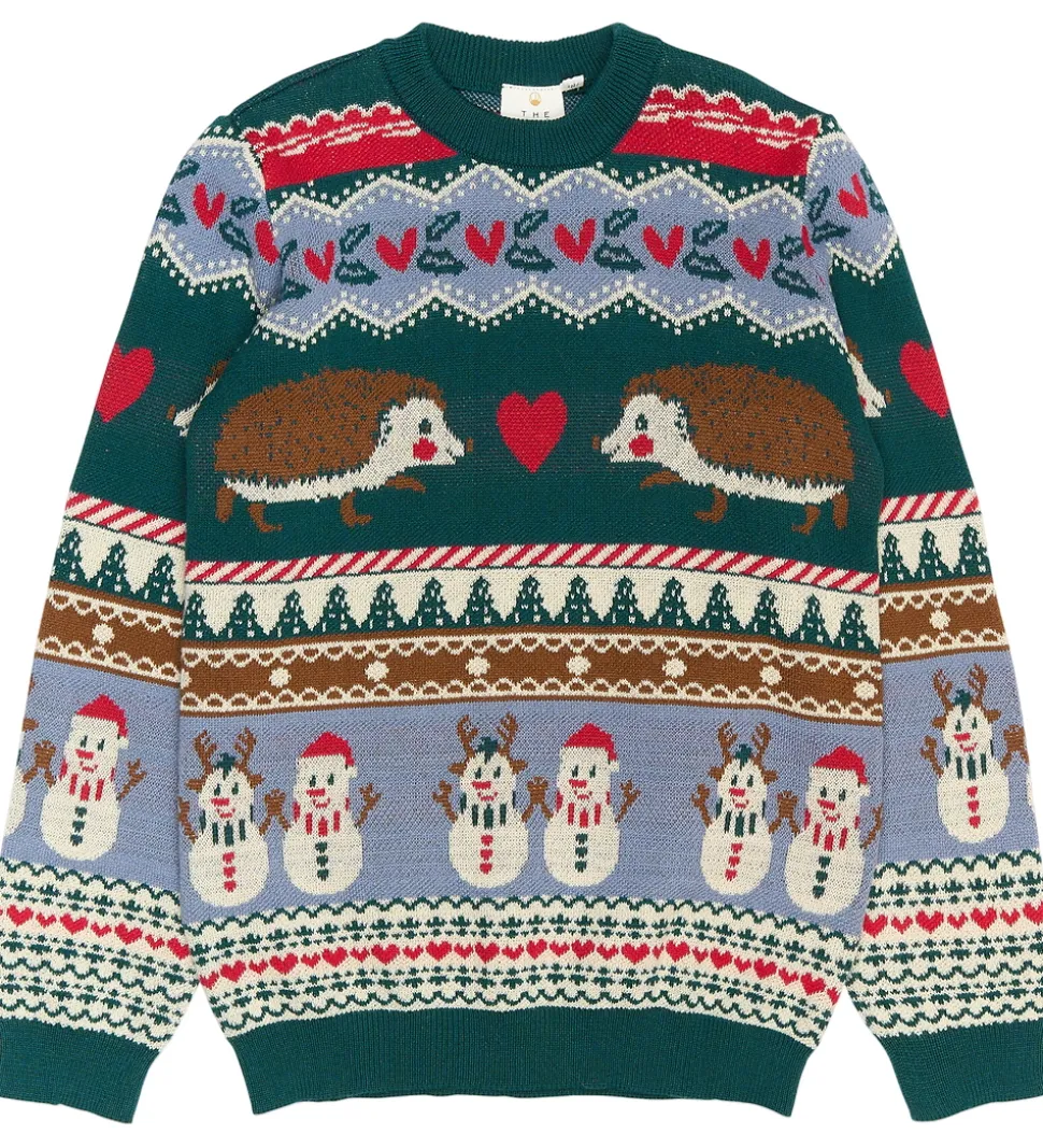 The New Bluse - Strik - TnHoliday Jacquard - Multifarvet