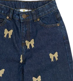 The New Jeans - Wide - TnRaquel - Medium Blue Denim AOP