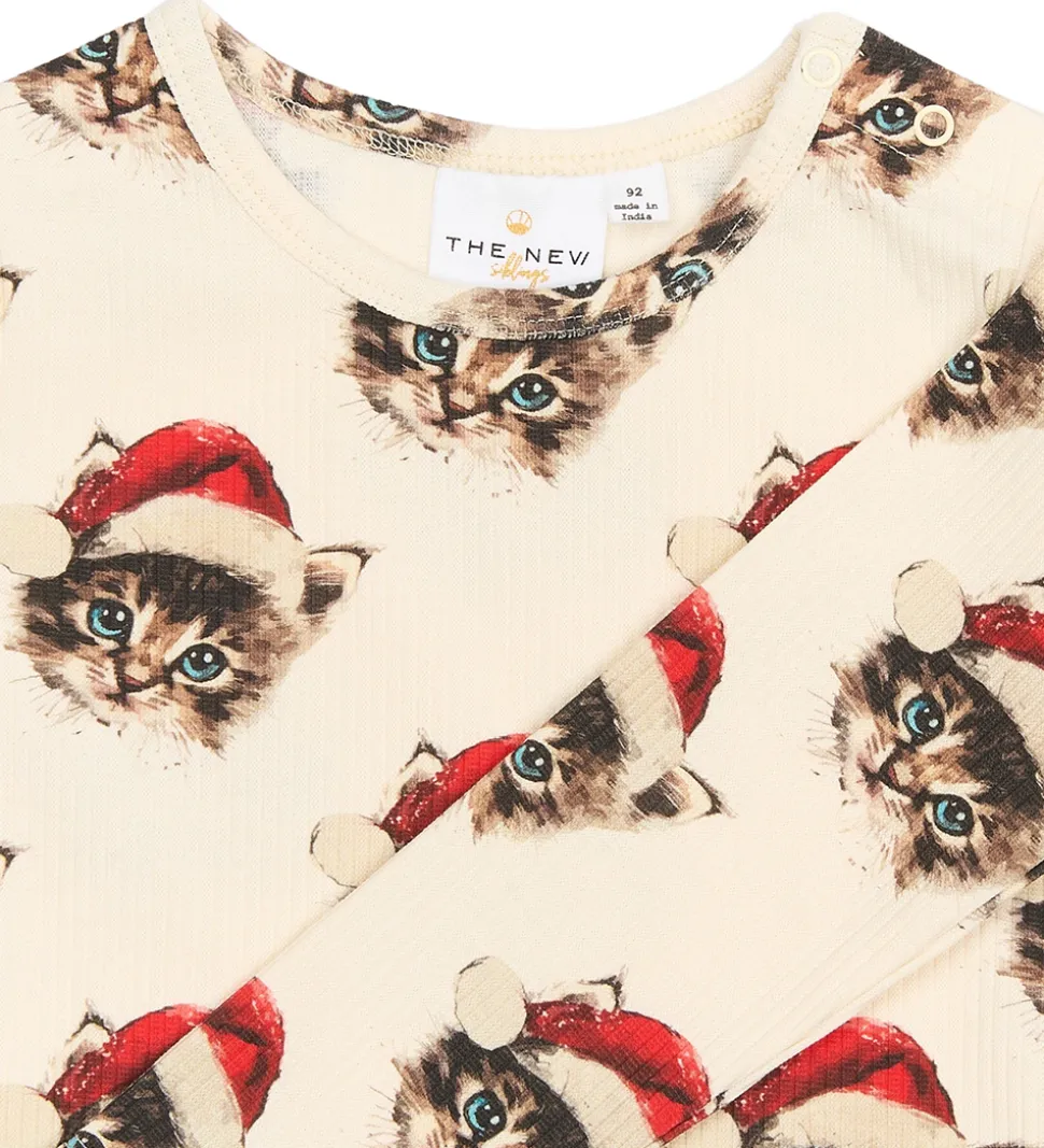 The New Nattøj - Rib - TnstHoliday - Gardenia Cat