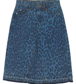 The New Nederdel - TnPrima - Mediun Blue Denim/Leo