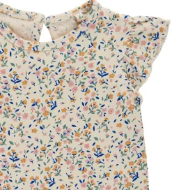 The New Siblings Top - TnsGeraldine - White Swan Tiny Flower