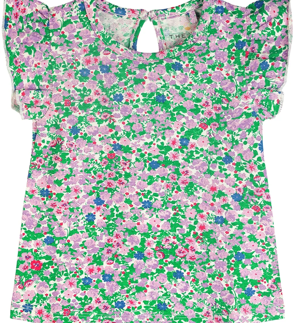 The New Siblings Top - TnsJanille - Multi Flower