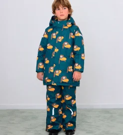 Tiny Cottons Vinterjakke - Dogs - Stormy Blue