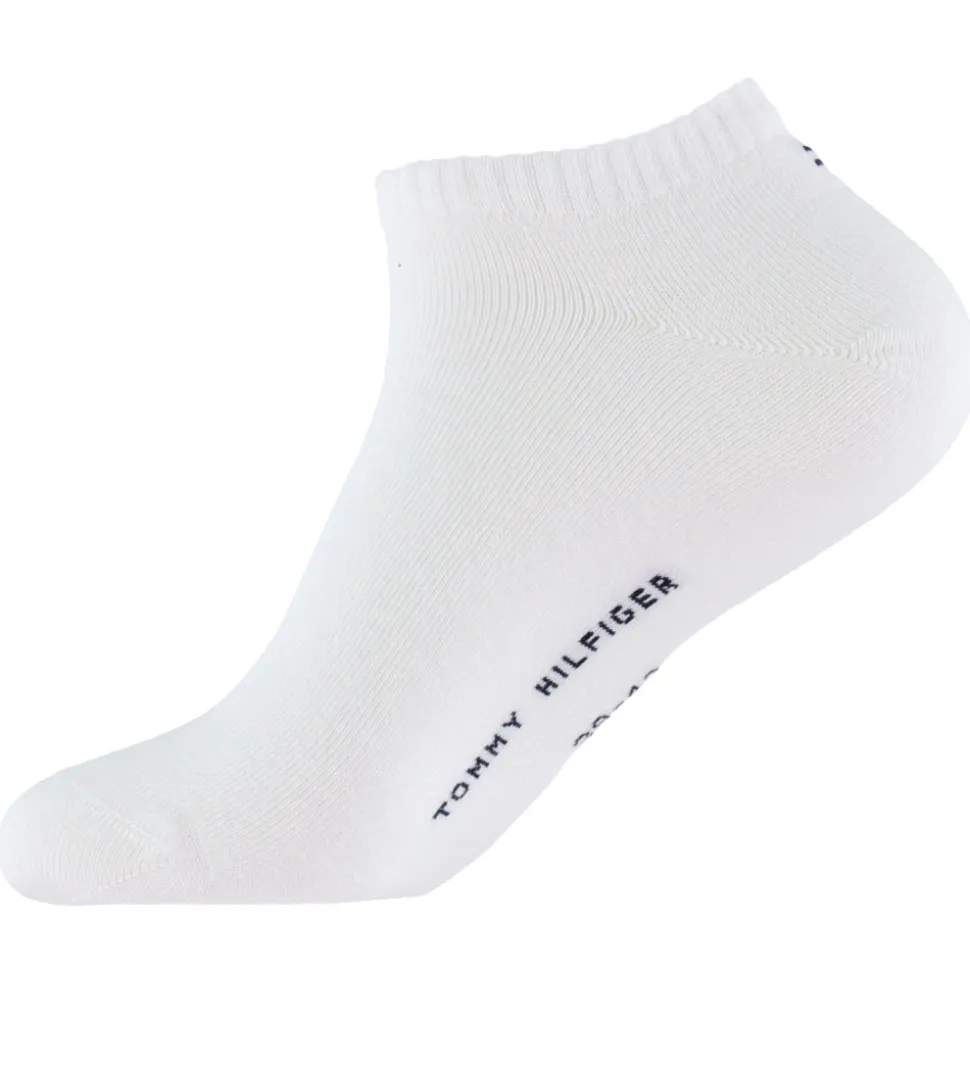 Tommy Hilfiger Ankelstrømper - 2-pak - Hvid