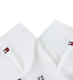 Tommy Hilfiger Ankelstrømper - 2-pak - Hvid